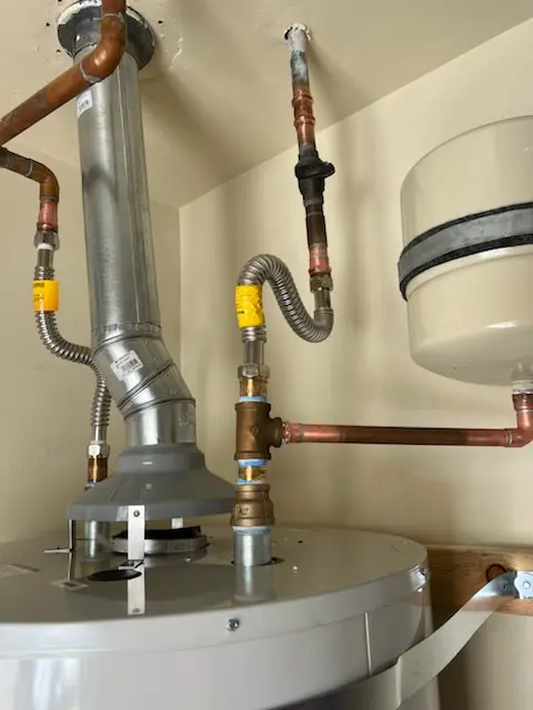 Water heater installation and plumbing repair in Lewis Estates